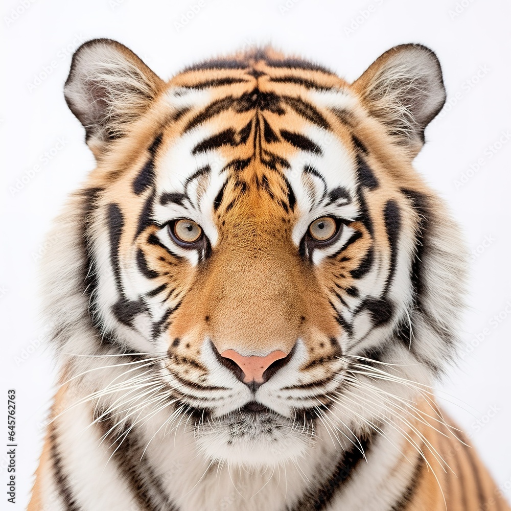 Portrait of tiger Portrait of tiger