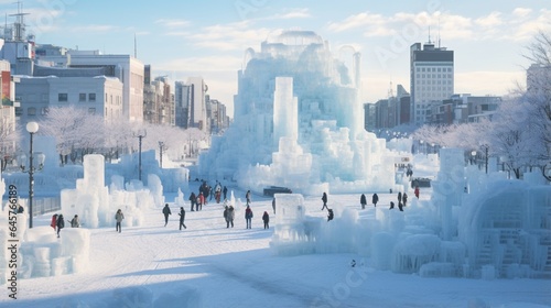 Sapporo Snow Festival Japan: Generative AI