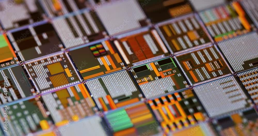 Silicon semiconductor wafer close-up. In electronics, a wafer also called a slice or substrate is a thin slice of semiconductor, a crystalline silicon, used for the fabrication of integrated circuits