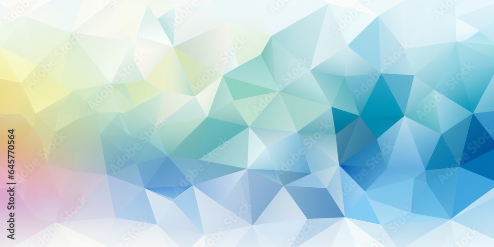Poly Geometric Rainbow Background: Contemporary Abstract Illustration with Colorful Polygonal Shapes Poly Geometric Rainbow Background: Contemporary Abstract Illustration with Colorful Polygonal Shapes