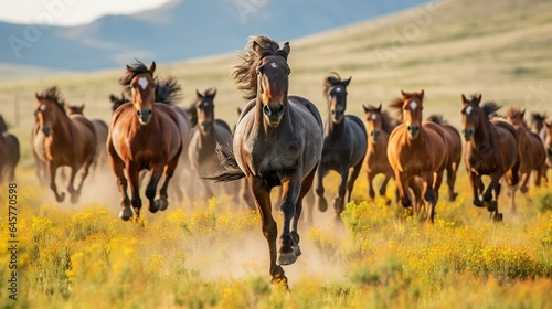 Herd of horses © Muhammad