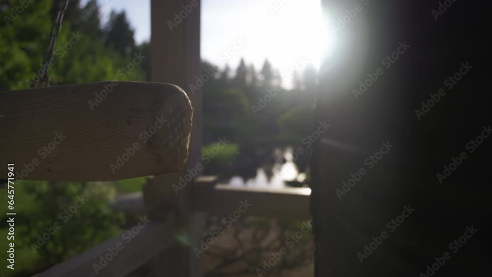 Log hitting the old Japanese bronze bell at the Japanese Gardens. Slow motion. Log hitting the old Japanese bronze bell at the Japanese Gardens. Slow motion.