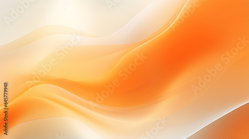 Blurry Orange and White Background