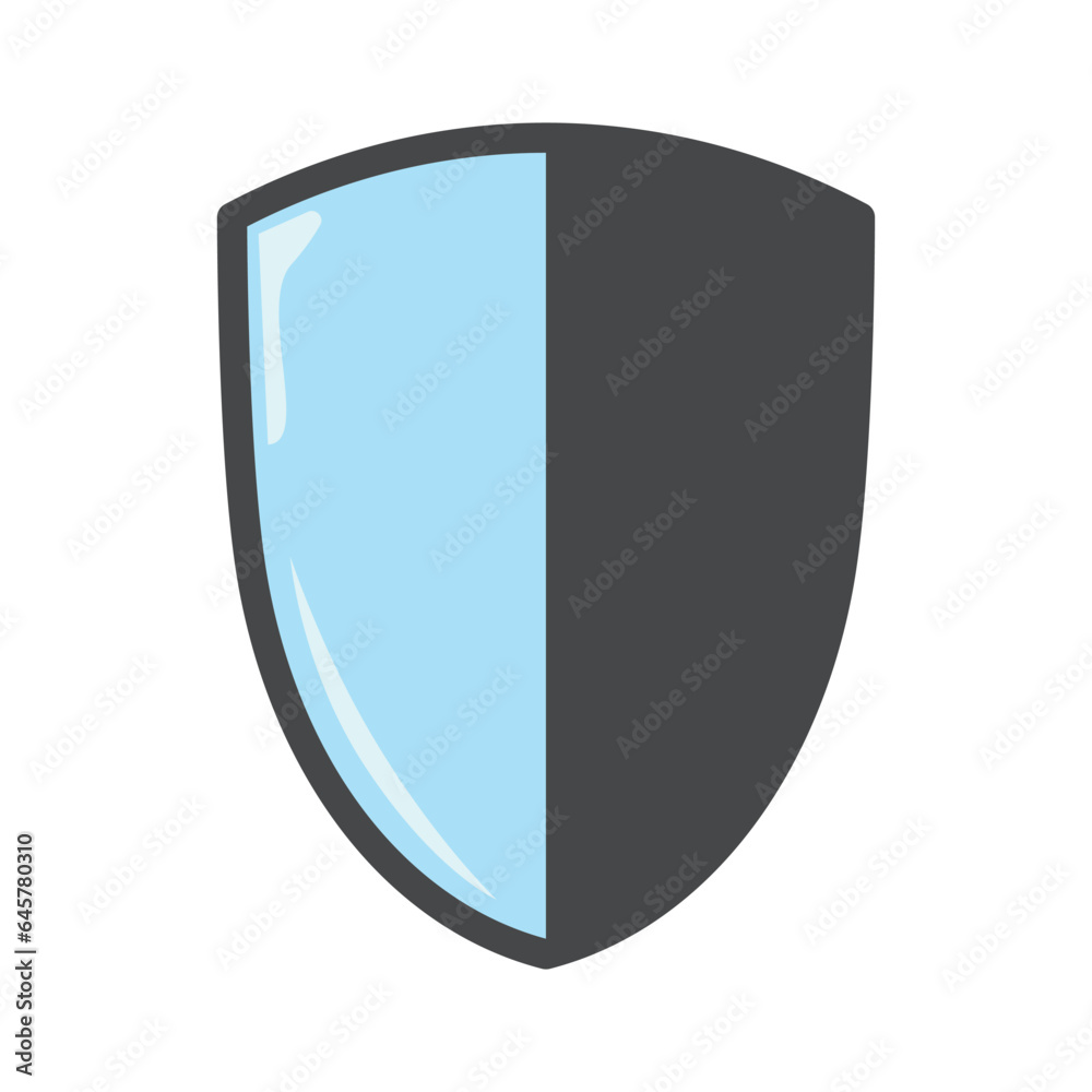 Shield icon vector on trendy design Shield icon vector on trendy design