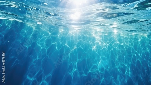 Crystal Clear Underwater Scenery