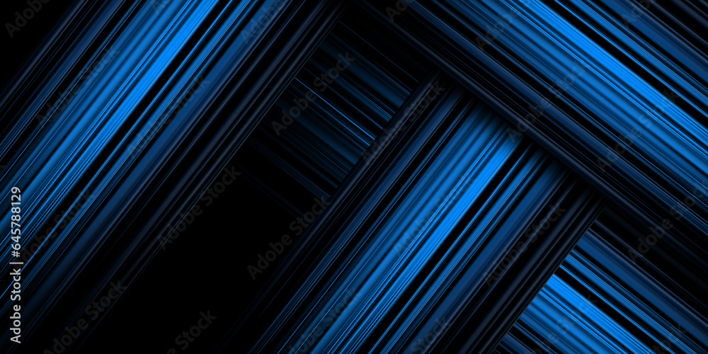 Abstract dark blue shape with different shades Abstract dark blue shape with different shades