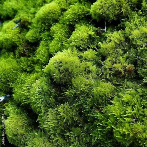 Green moss background