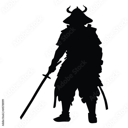 silhouette of a person with a sword