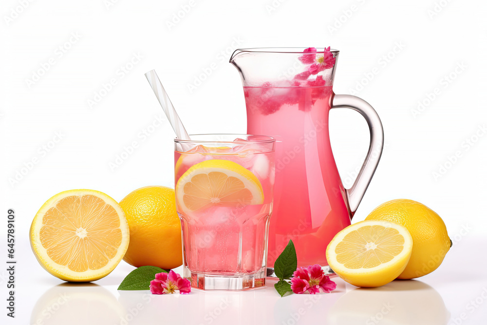 Fresh fruits beverage juice or cocktail in glass isolated on white background, Healthy natural product for freshness, Summer drinks concept. Fresh fruits beverage juice or cocktail in glass isolated on white background, Healthy natural product for freshness, Summer drinks concept.
