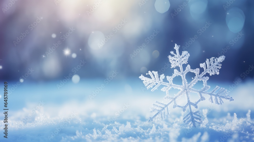 winter landscape with snow - generative ai winter landscape with snow - generative ai
