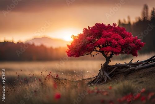 sunrise in the morning