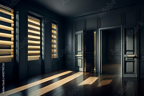 corridor in the room