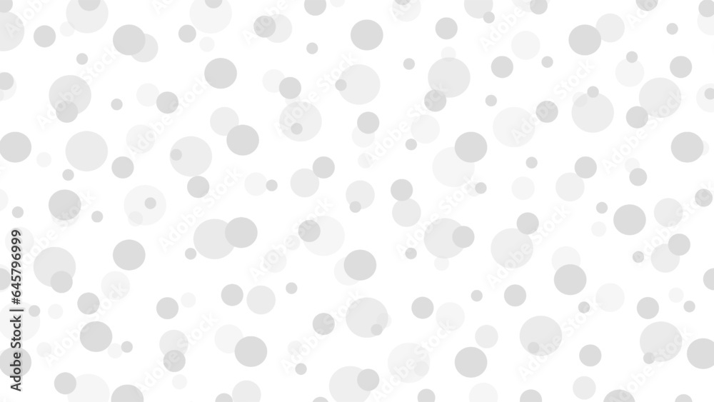 Seamless pattern with grey drops