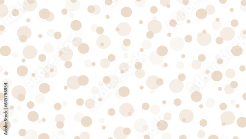 Seamless pattern with beige drops