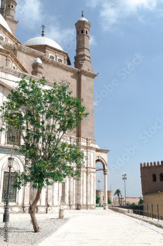 View of the Alabaster Mosque in Egypt