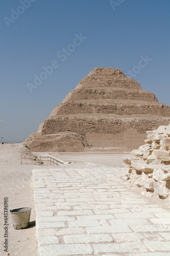 The pyramid of Saqqara (ID: 645796980)