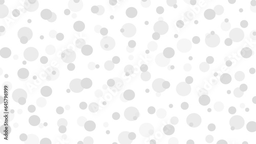 Seamless pattern with grey drops
