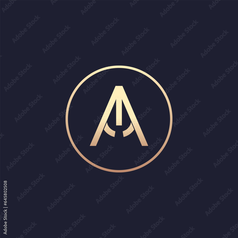 professional luxury letter a logo design professional luxury letter a logo design