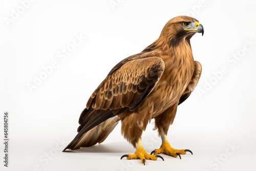 Golden Eagle Aquila chrysaetos, blank for design. Bird close-up. Background with place for text © top images