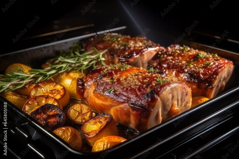 Christmas food, baked pork. Preparing for a festive dinner. Merry christmas and happy new year concept. Christmas food, baked pork. Preparing for a festive dinner. Merry christmas and happy new year concept.