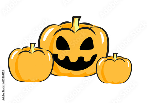 Dynia halloween ilustracja