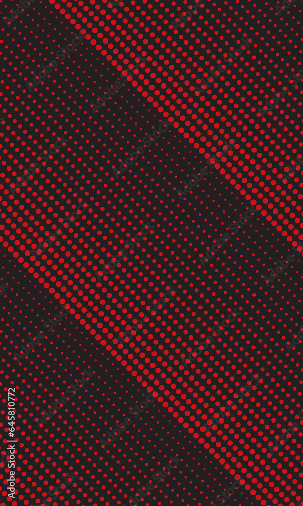abstract red dots pattern wallpaper. vector illustration