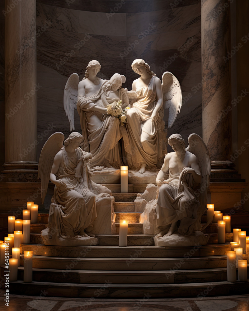 statues of angel