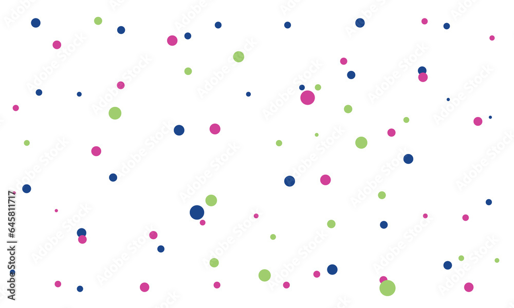 dot festival illustration, colored dot background geometrical vector
