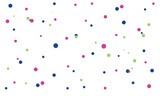 festival dot vector illustration, polka dot background with colorful