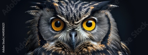 eagle owl portrait © suryana