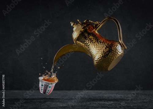 Photography Arabic Coffee pot traditional