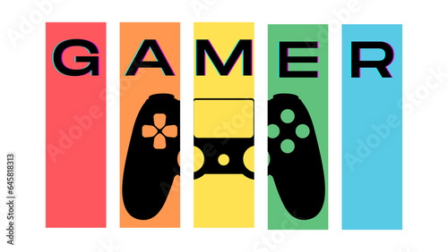 Gamer Banner - Online Gaming with Friends - Winning and having Fun - Professional Gameplay