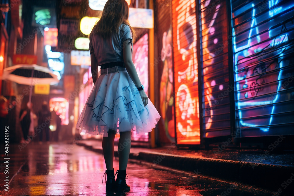 Obraz premium Neon Girls