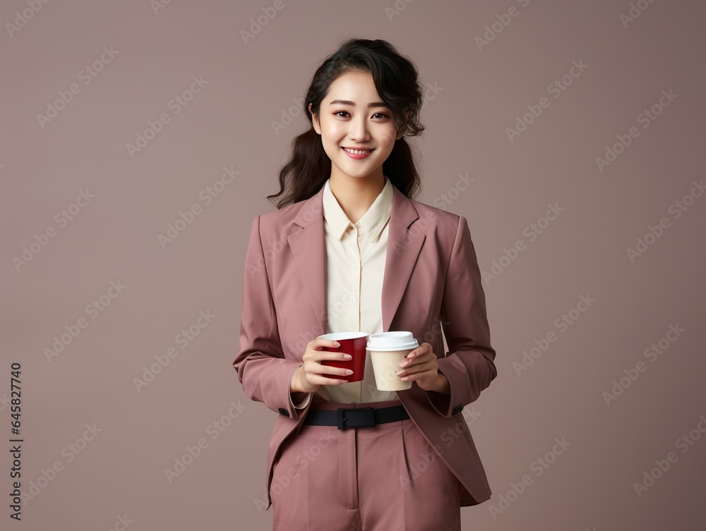 portrait of a businesswoman holding a cup of coffee portrait of a businesswoman holding a cup of coffee