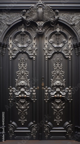 Doors to heaven detailed photography.