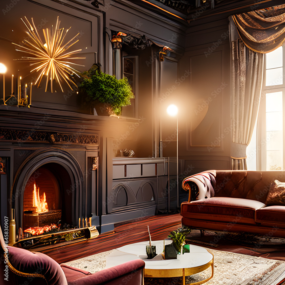 Fototapeta premium Livingroom 13