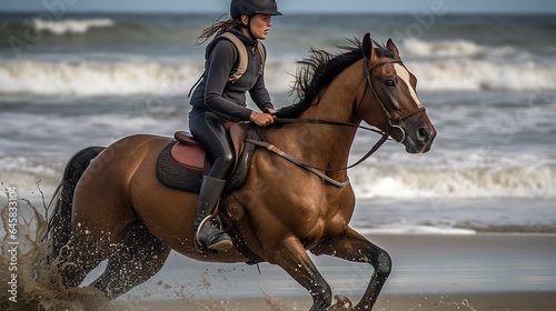 A photograph of a person doing an activity