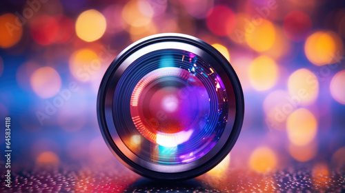 Immerse yourself in a world of light and colors with lens flare footage that creates a kaleidoscope of visual enchantment.