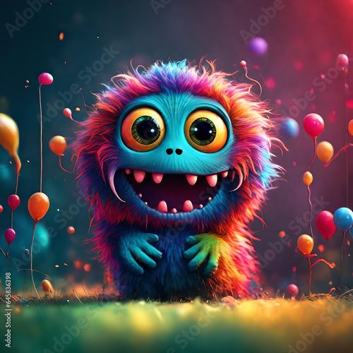 Whimsy and Wonder: The Cute Monster Adventure