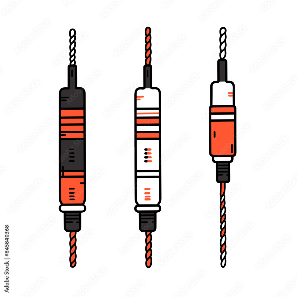Reed switch vector icon in minimalistic, black and red line work, japan ...