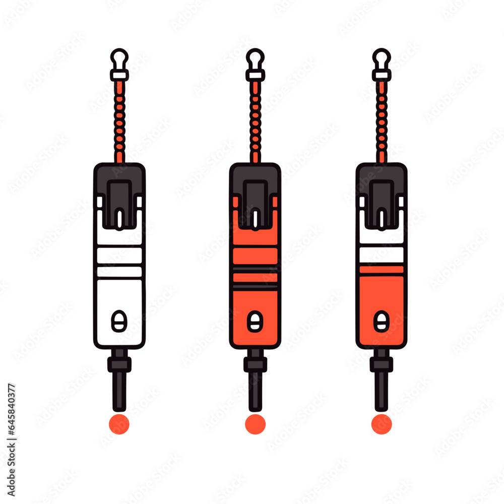 Reed switch vector icon in minimalistic, black and red line work, japan ...