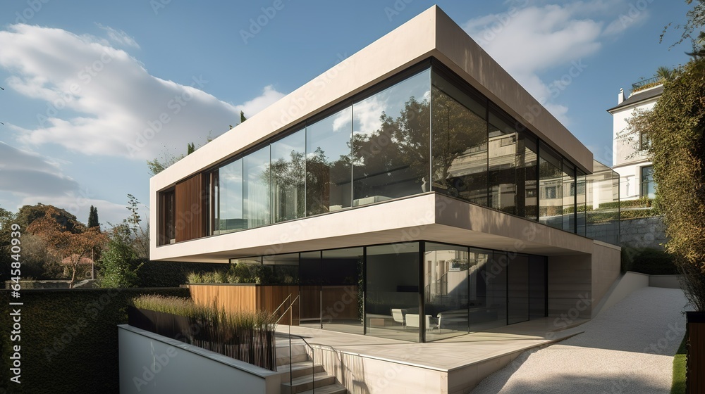 Fototapeta premium Architecture building exterior