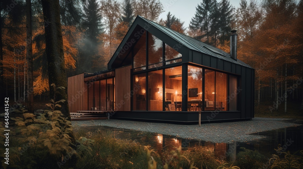 Fototapeta premium Building house design