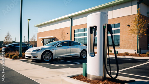 electric vehicle charging station generativa IA 