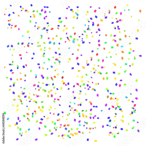 Vector colorful confetti background