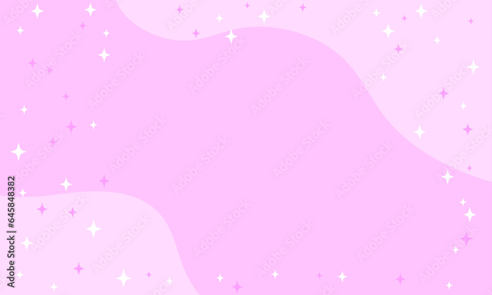 Vector minimal star pattern with pink background Vector minimal star pattern with pink background