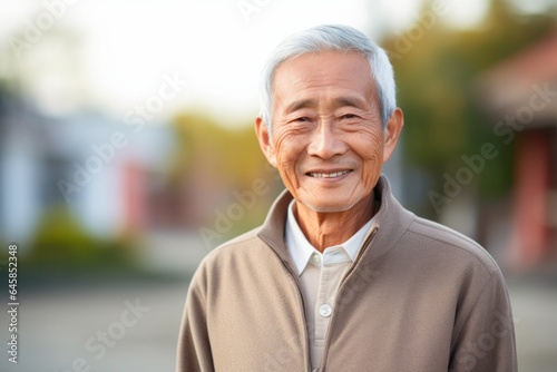 Portrait photography of a Vietnamese man in his 90s 