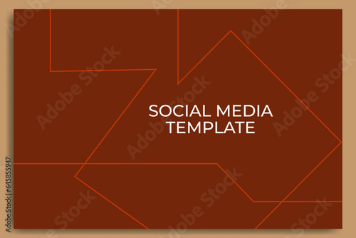 Social media templates. Great for backgrounds, internet marketing, flyers, banners, internet advertising etc. Editable