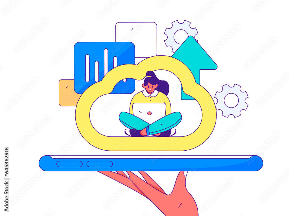 Business People Flat Vector Concept Operation Hand Drawn Illustration
Business People Flat Vector Concept Operation Hand Drawn Illustration