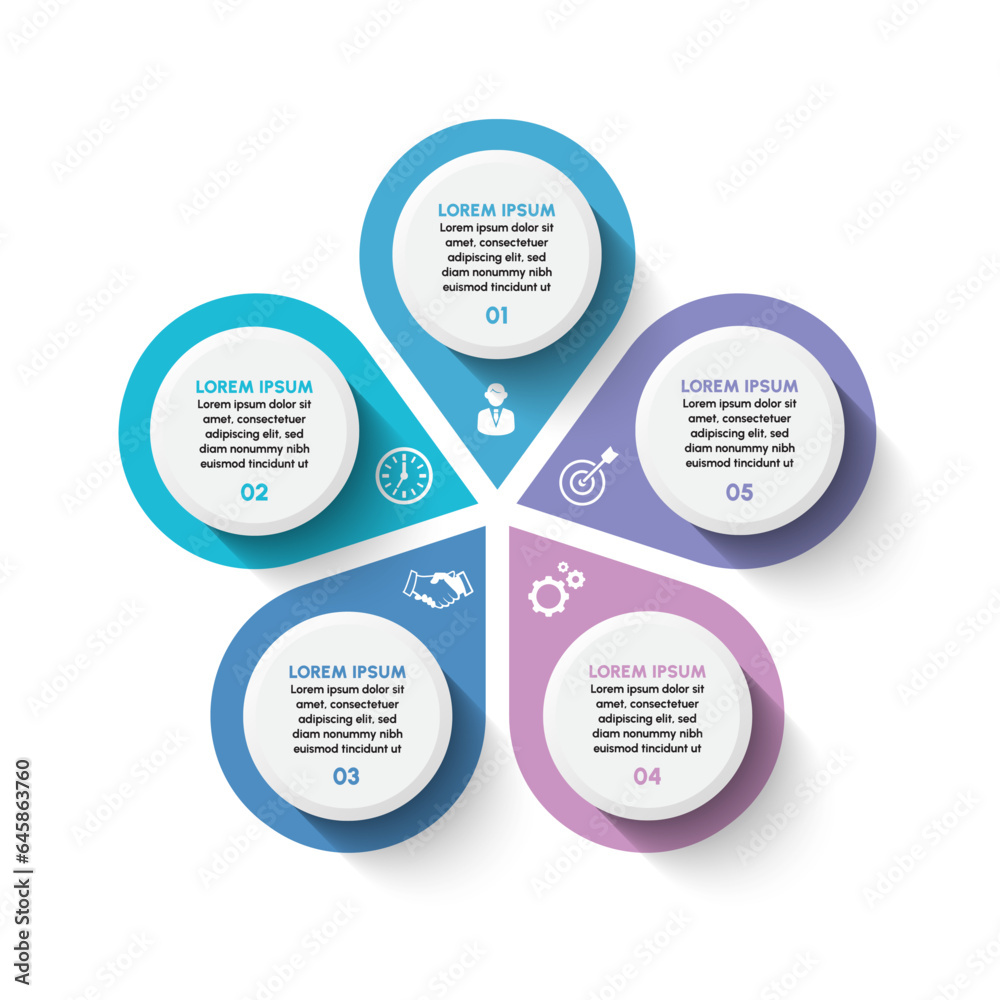 Business data visualization. timeline infographic icons designed for abstract background template milestone element modern diagram process technology digital marketing data presentation chart Vector